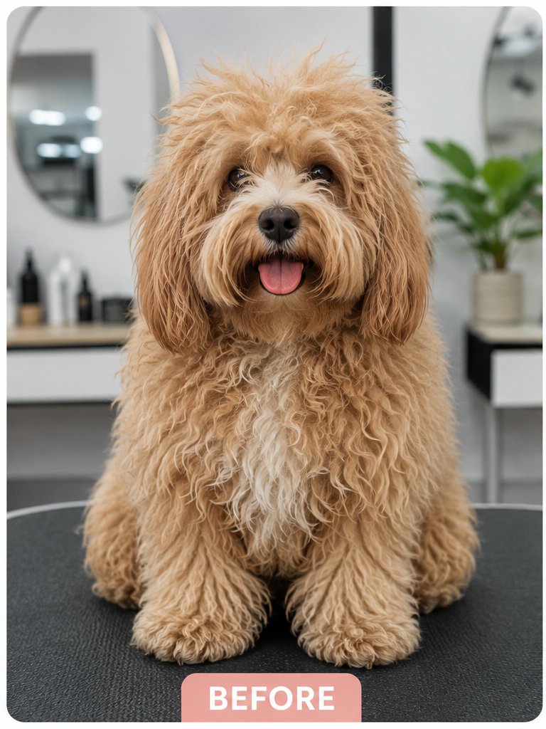 Before grooming